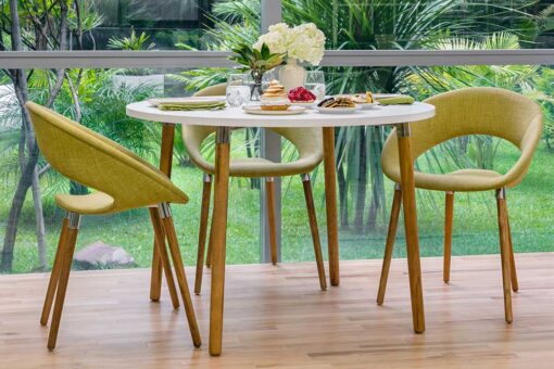 Camellia wood redonda - Imagen 6
