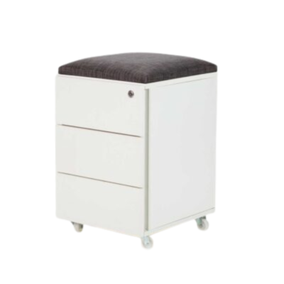 Cajonera de 3 cajones con almohadón